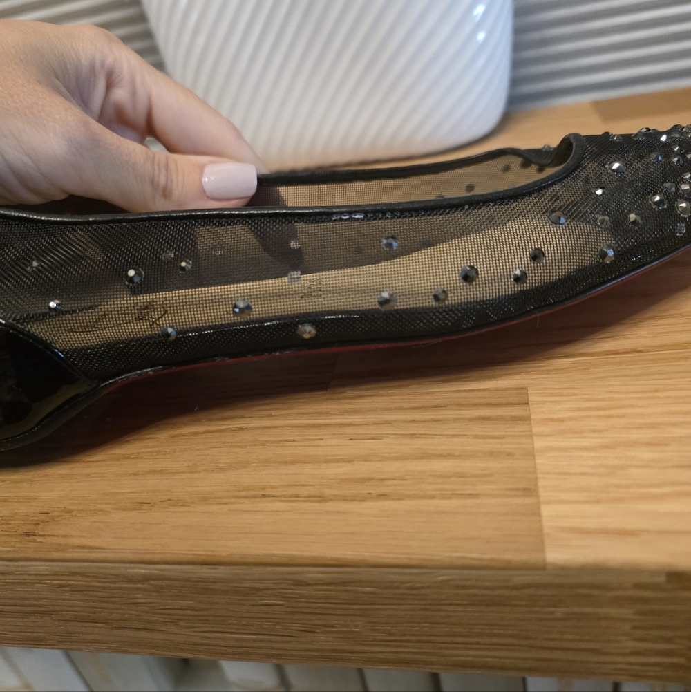 Christian LOUBOUTIN flats 37 Fits US 7 - Picture 5 of 16